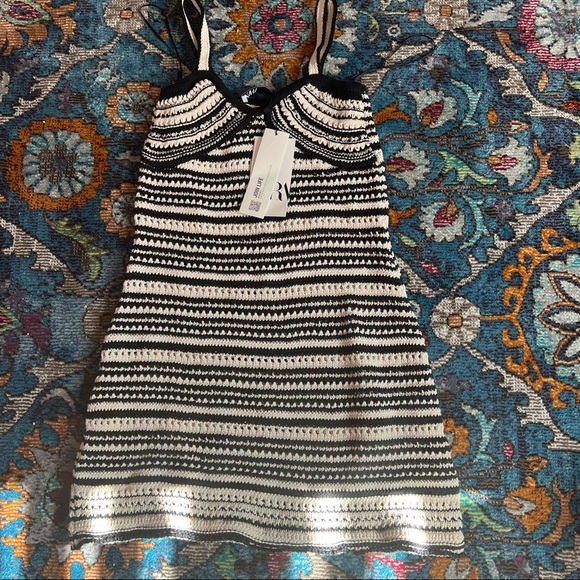 ZARA STRIPED KNIT DRESS - Picture 5 of 8